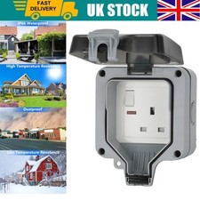 Weatherproof Outdoor Plug 13A