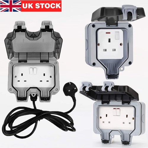 Weatherproof outdoor plug - plug, 1/2
