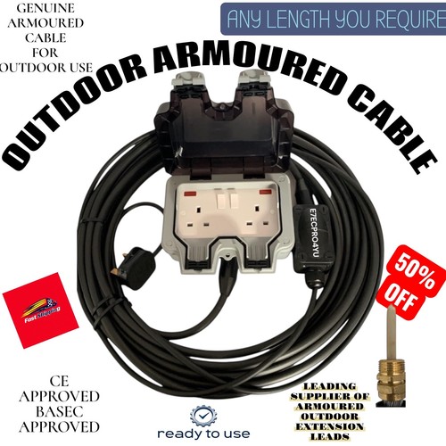 Outdoor double plug - plug, socket