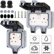 Waterproof Outdoor Double Pole