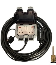 Outdoor Double Plug Socket