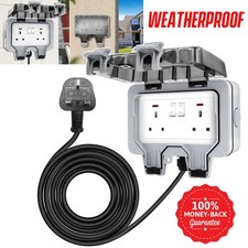 Weatherproof Outdoor Socket
